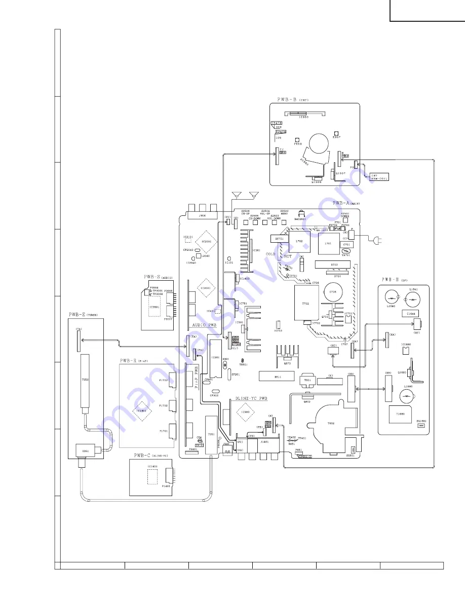 Sharp 32F830 Service Manual Download Page 13