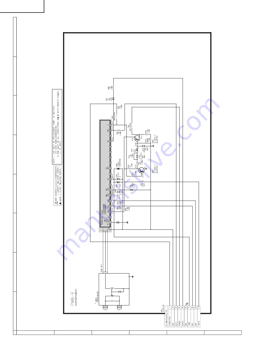 Sharp 32F830 Service Manual Download Page 28