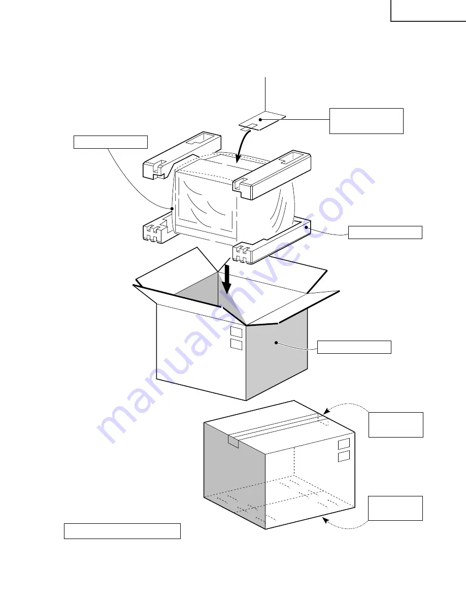 Sharp 32F830 Service Manual Download Page 45