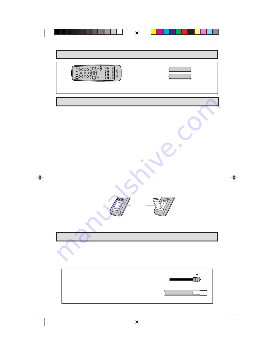 Sharp 32NS350 Operating Manual Download Page 5