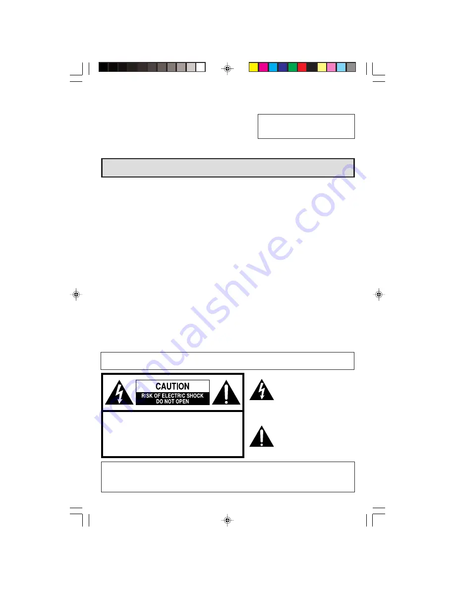 Sharp 32R-S450 Operation Manual Download Page 5