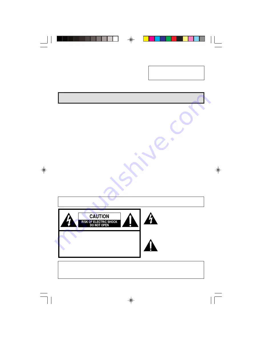 Sharp 32R-S450 Operation Manual Download Page 8