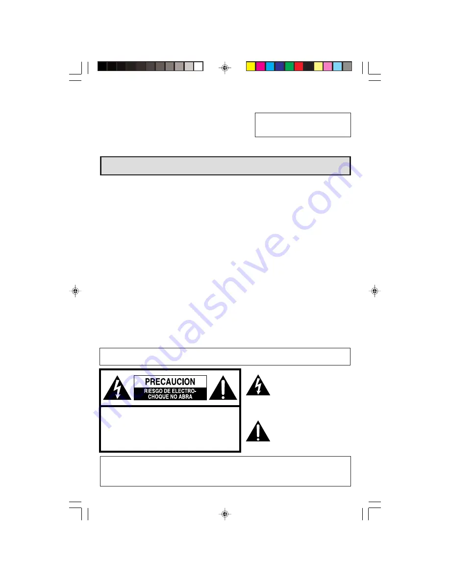 Sharp 32R-S480 Operation Manual Download Page 5