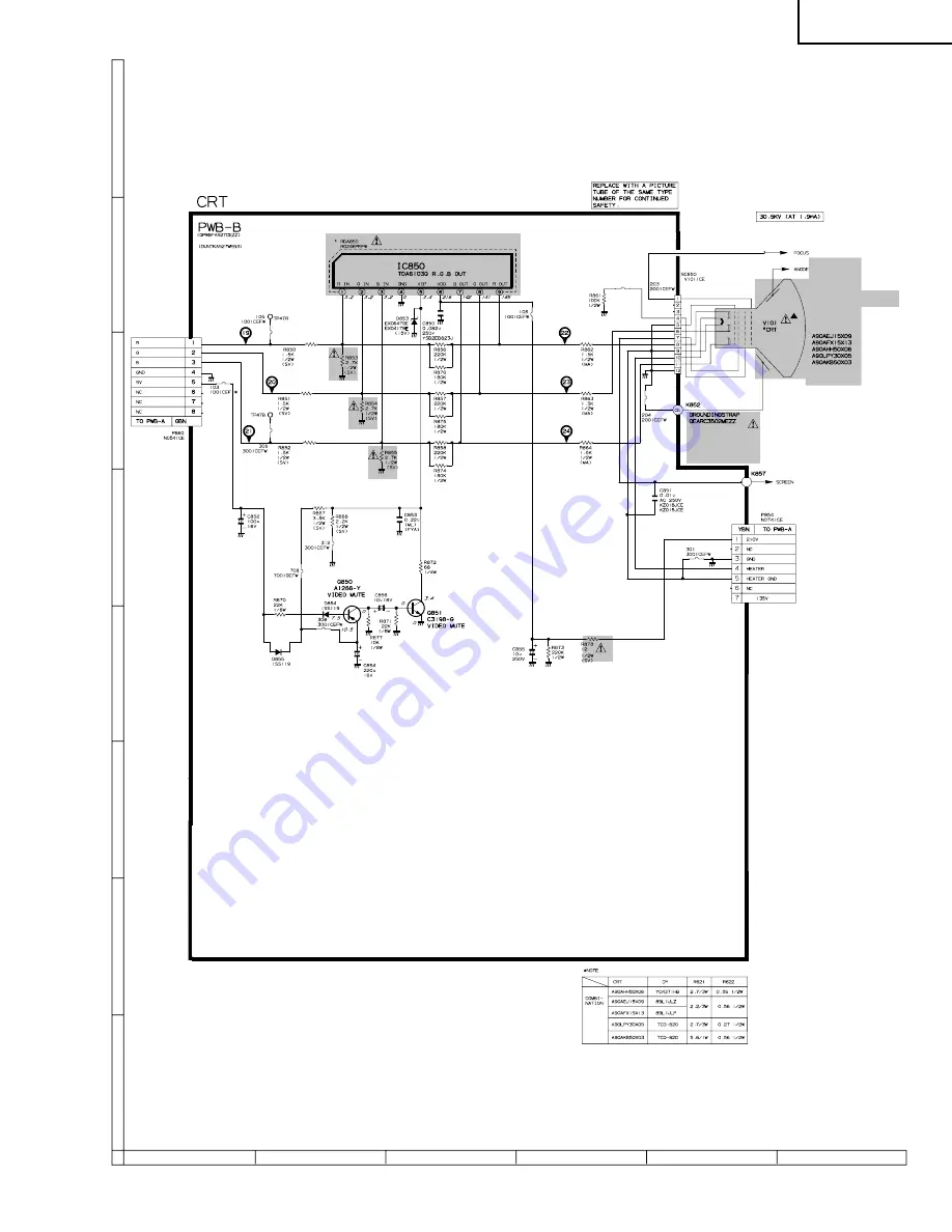 Sharp 32U-S50 Service Manual Download Page 26