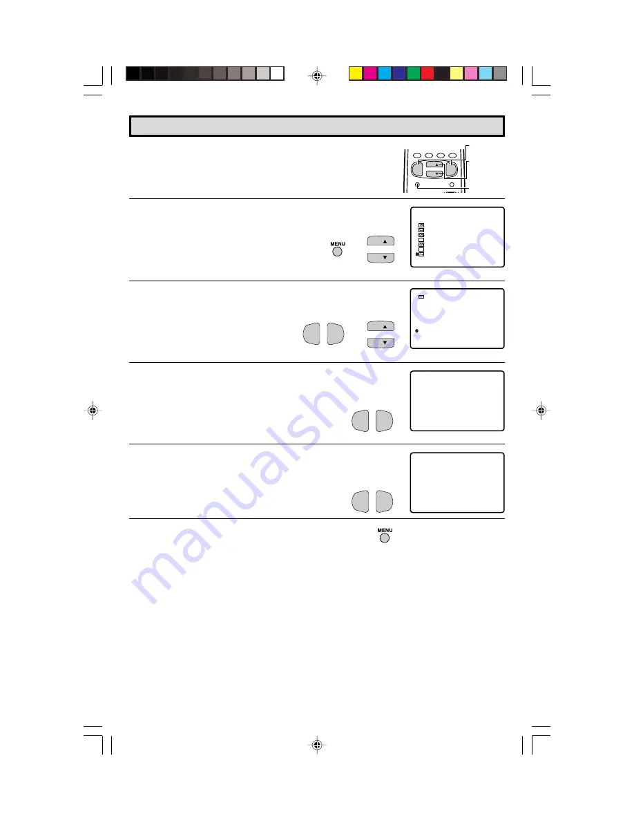 Sharp 36C530 Operation Manual Download Page 34