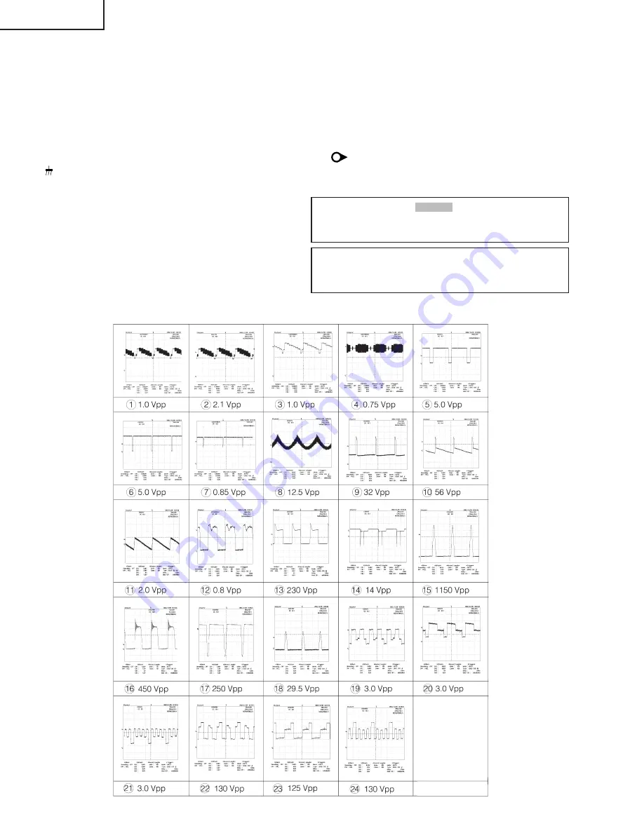 Sharp 36F830 Service Manual Download Page 16