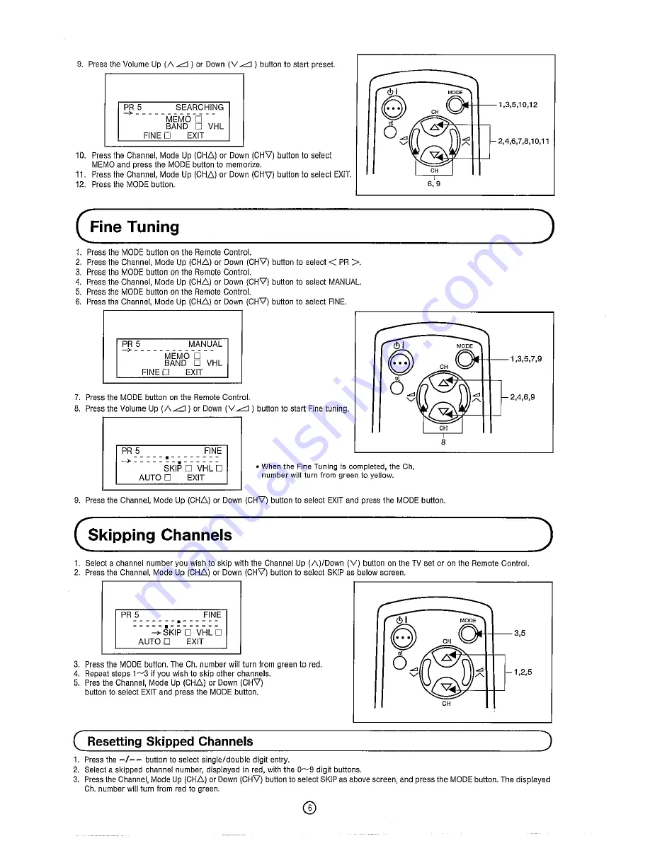 Sharp 37AM-23S Operation Manual Download Page 8