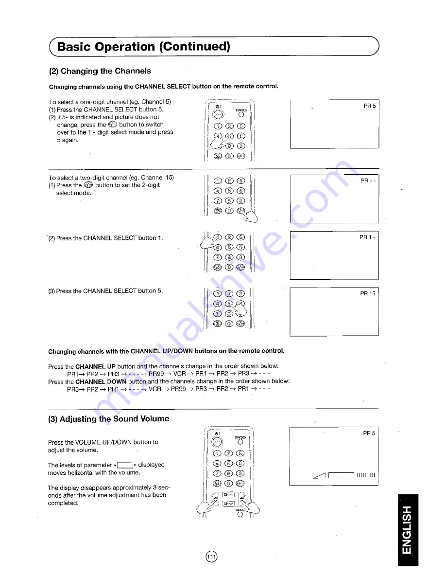 Sharp 37DM-23S Скачать руководство пользователя страница 8