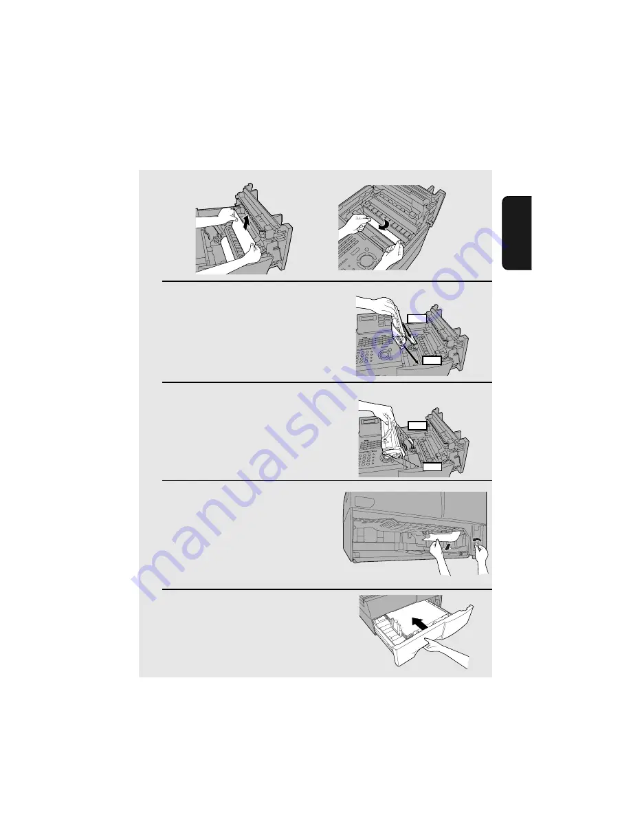 Sharp 4450 - FO B/W Laser Facsimile Operation Manual Download Page 133