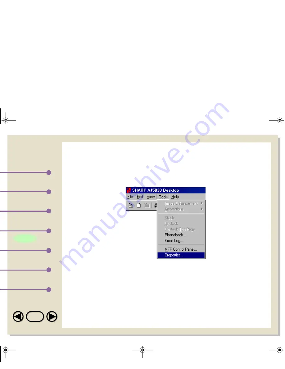 Sharp 5030 - AJ Color Inkjet Printer Online Manual Download Page 106