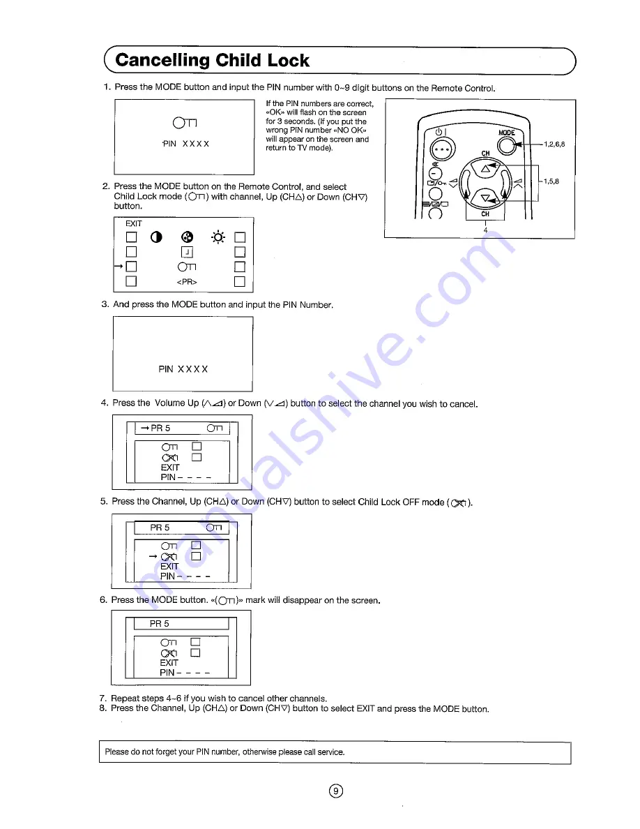 Sharp 51AT-15S Operation Manual Download Page 10