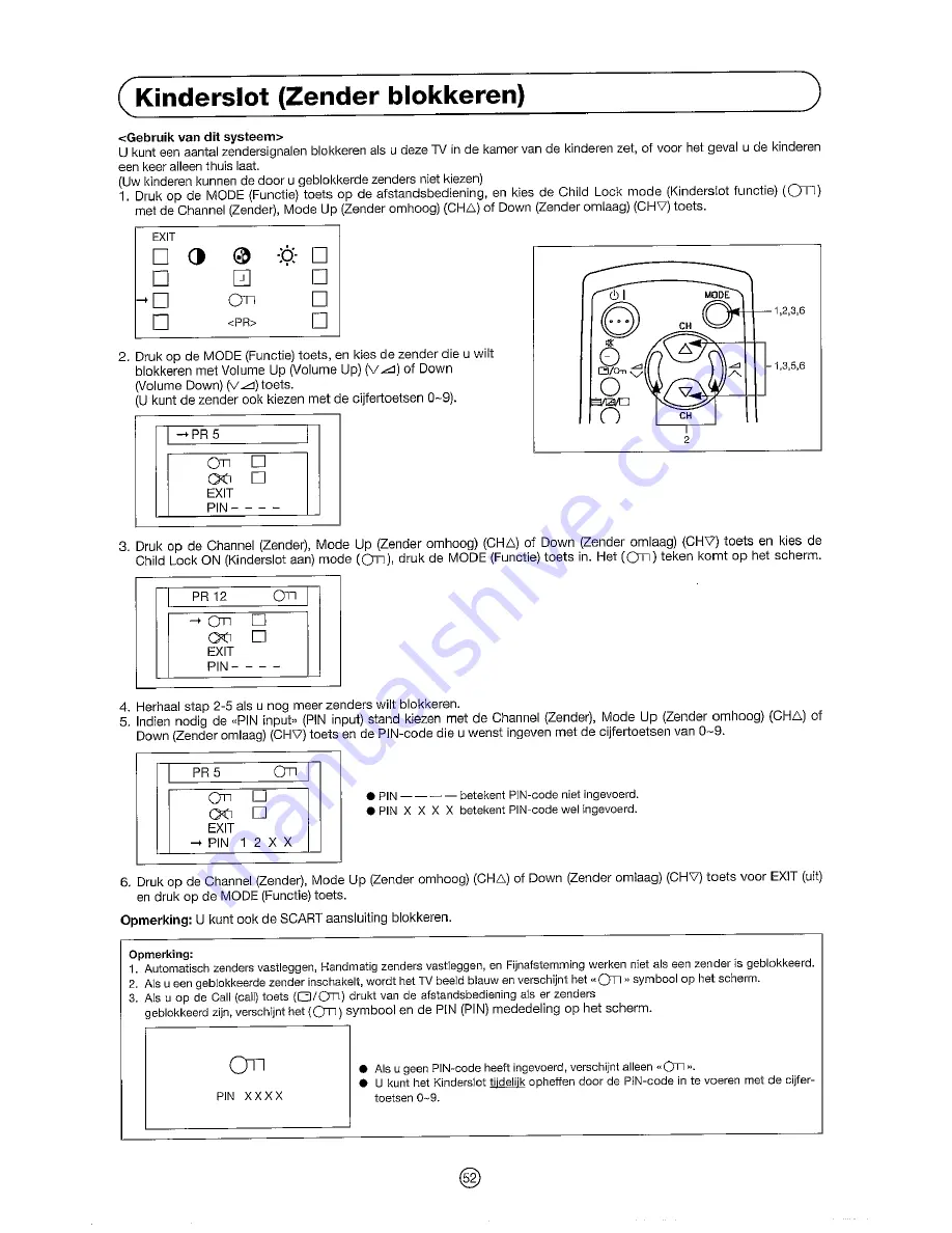 Sharp 51AT-15S Operation Manual Download Page 53