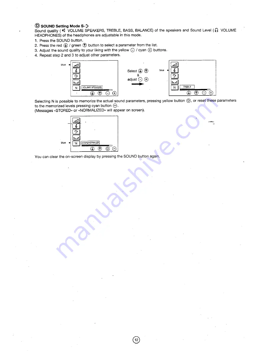 Sharp 51CS-03H Operation Manual Download Page 13