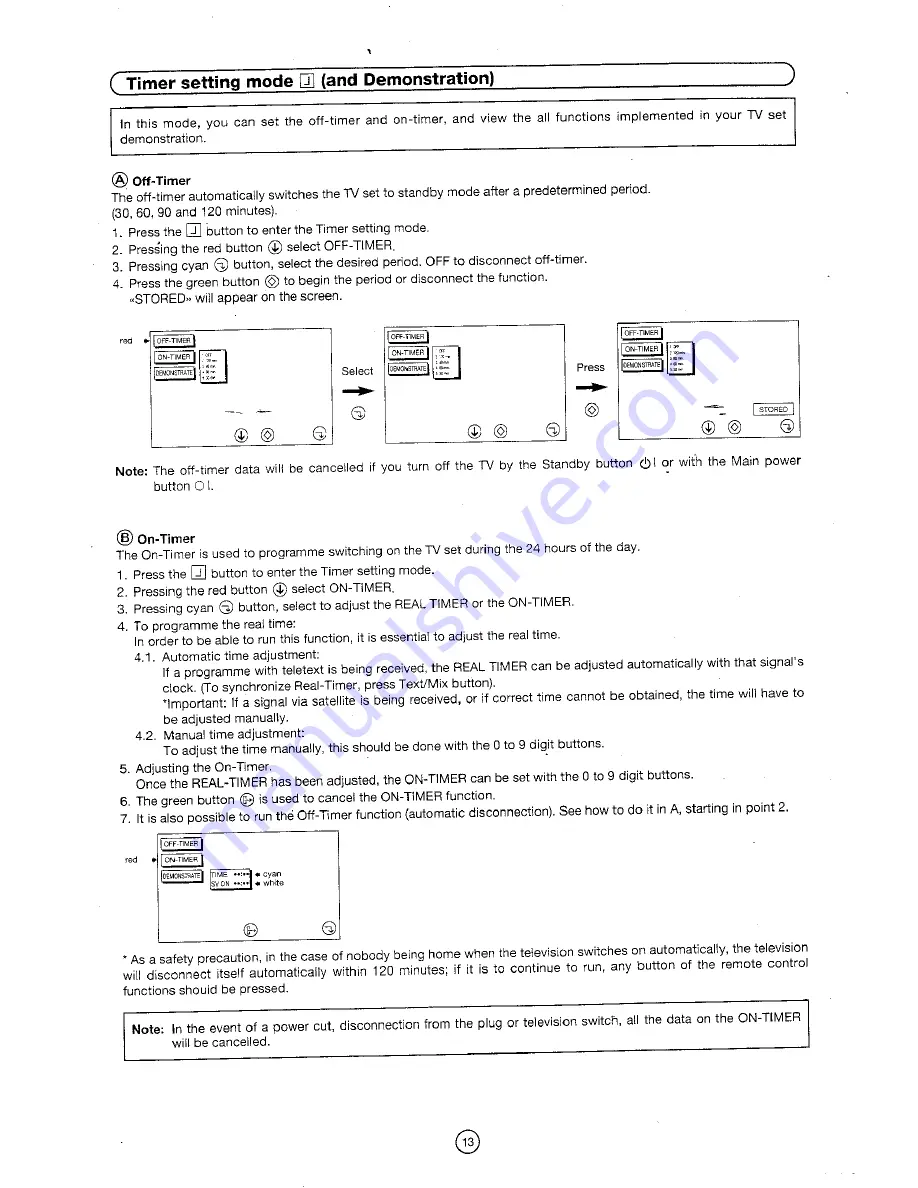 Sharp 51CS-03H Operation Manual Download Page 14