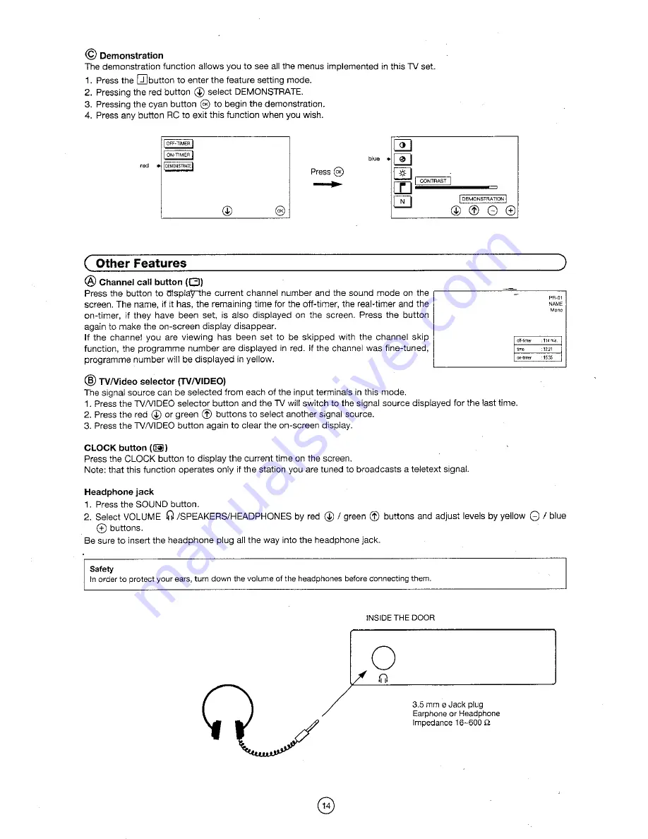 Sharp 51CS-03H Operation Manual Download Page 15