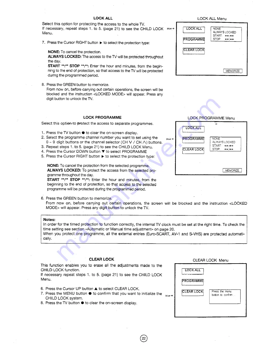 Sharp 51DS-03H Operation Manual Download Page 24