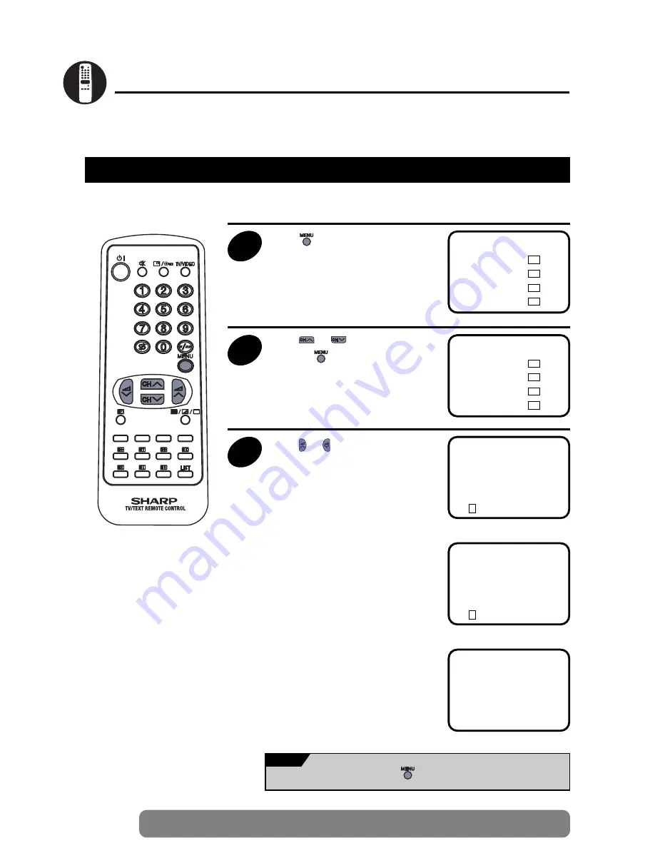 Sharp 51GT-25H Operation Manual Download Page 8