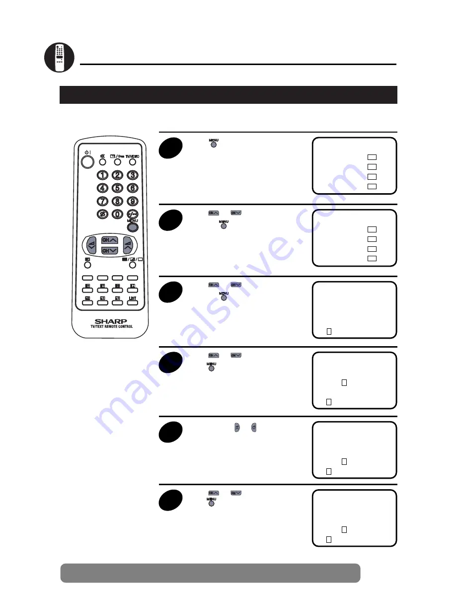 Sharp 51GT-25H Operation Manual Download Page 11