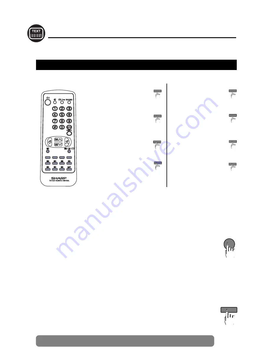 Sharp 51GT-25H Operation Manual Download Page 23