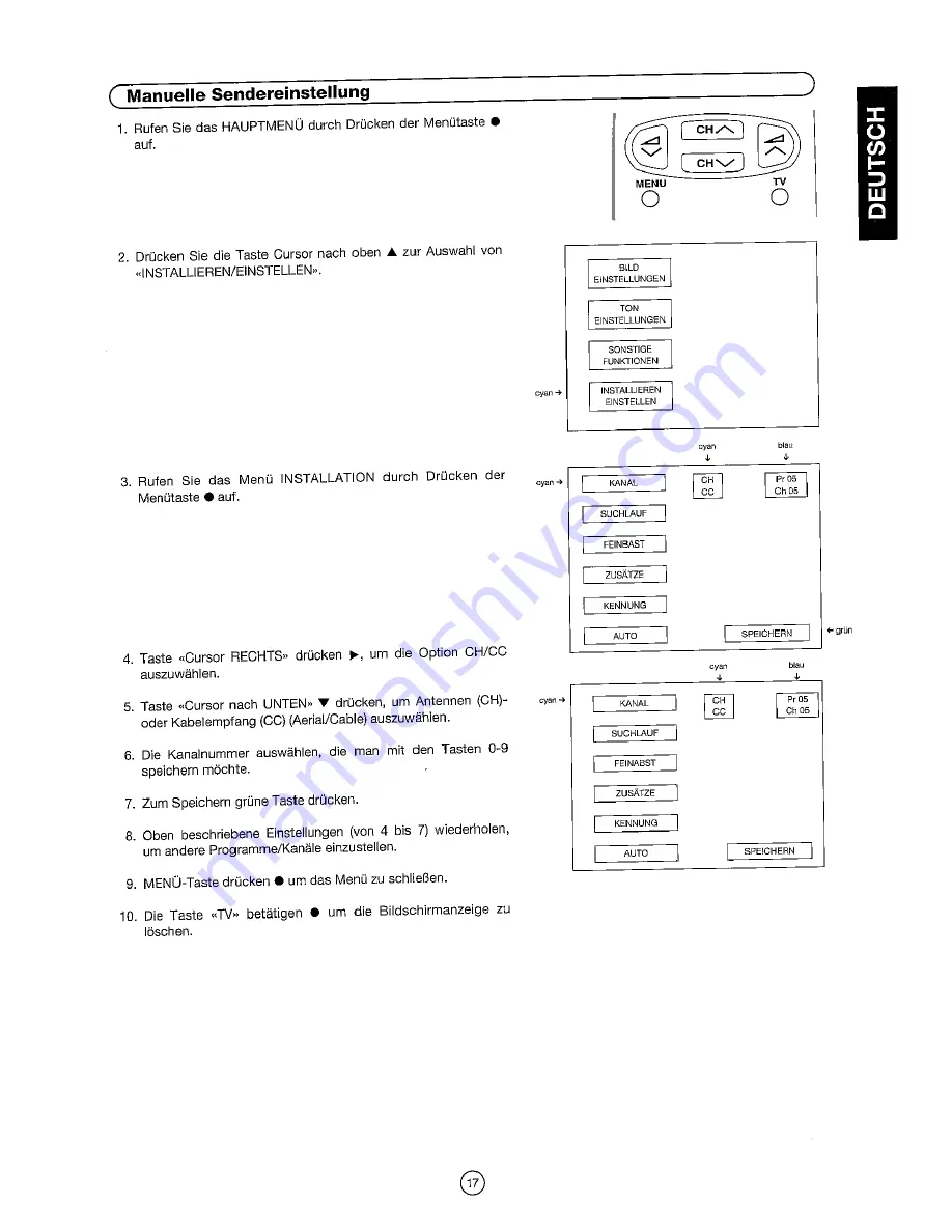 Sharp 54DS-02S Operation Manual Download Page 19