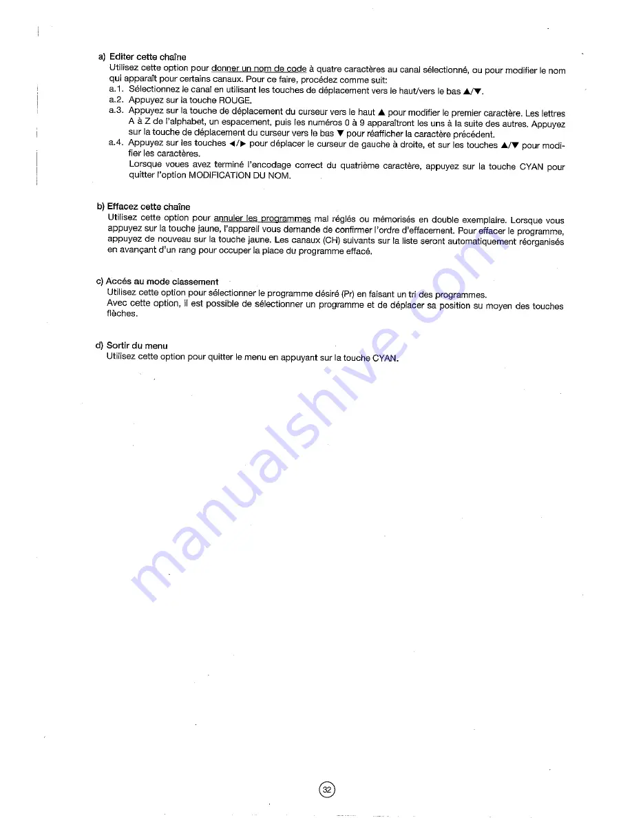 Sharp 54DS-02S Operation Manual Download Page 34