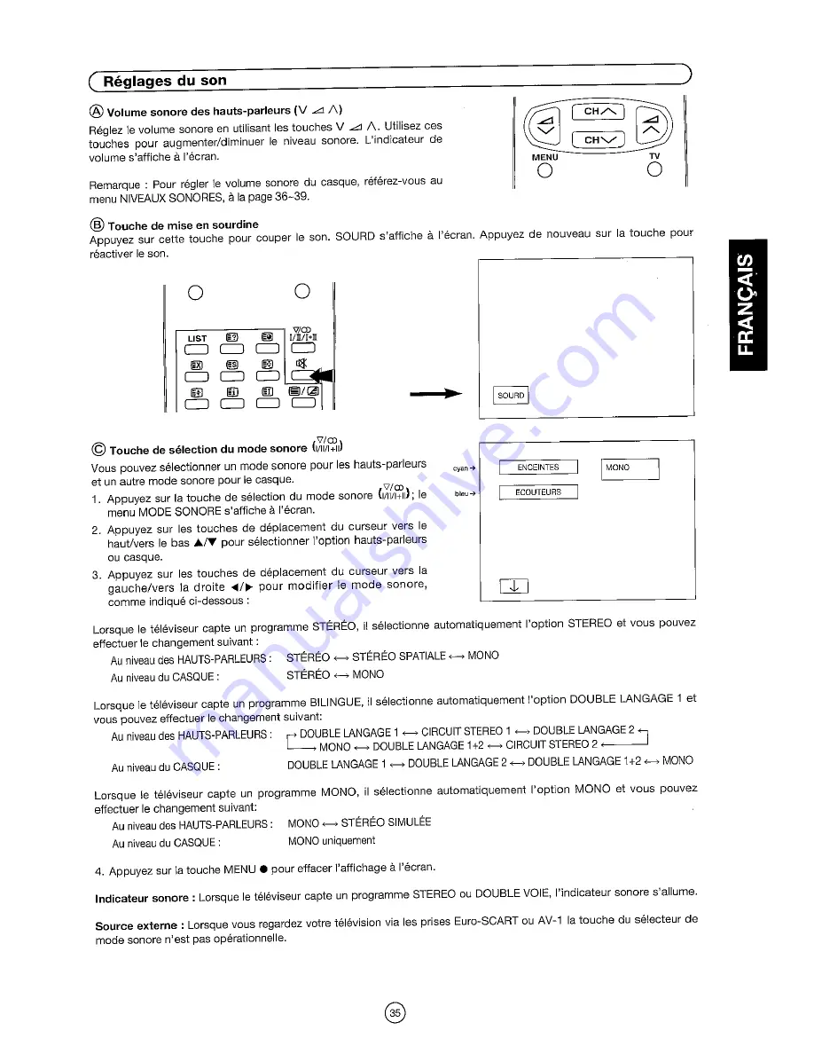 Sharp 54DS-02S Operation Manual Download Page 37