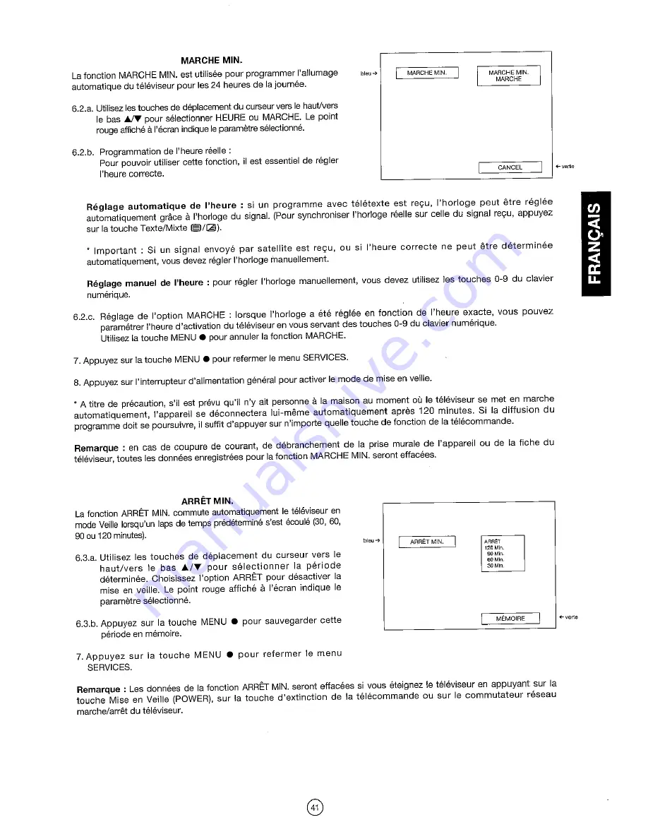 Sharp 54DS-02S Operation Manual Download Page 43