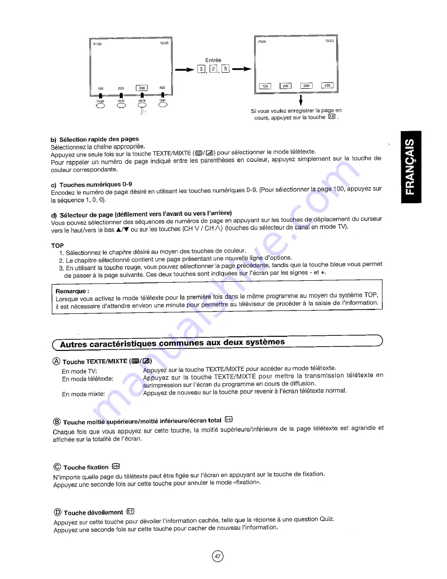 Sharp 54DS-02S Operation Manual Download Page 49