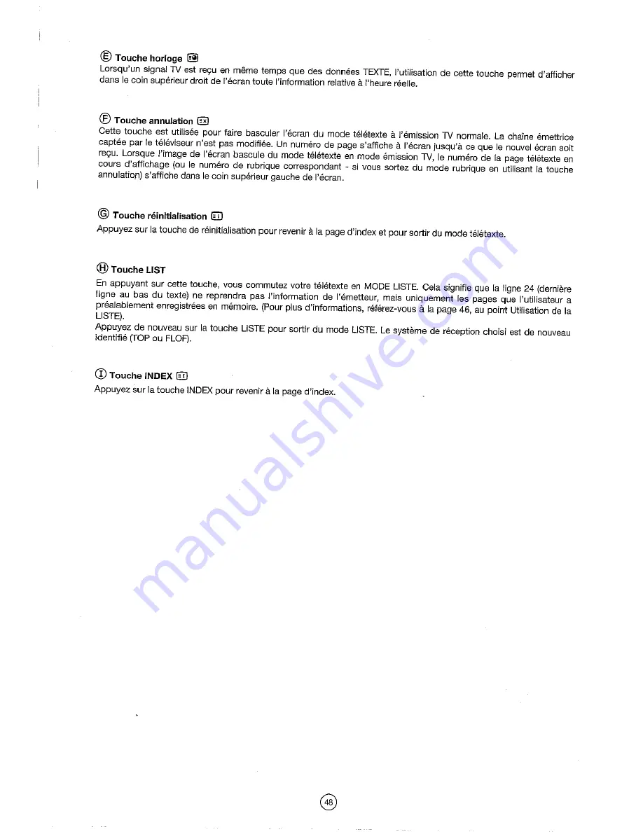 Sharp 54DS-02S Operation Manual Download Page 50