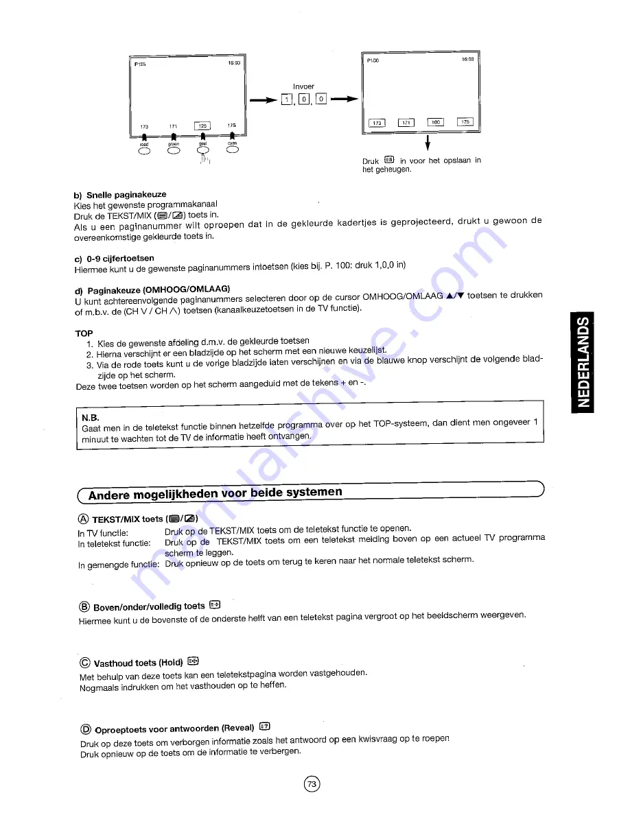 Sharp 54DS-02S Operation Manual Download Page 75