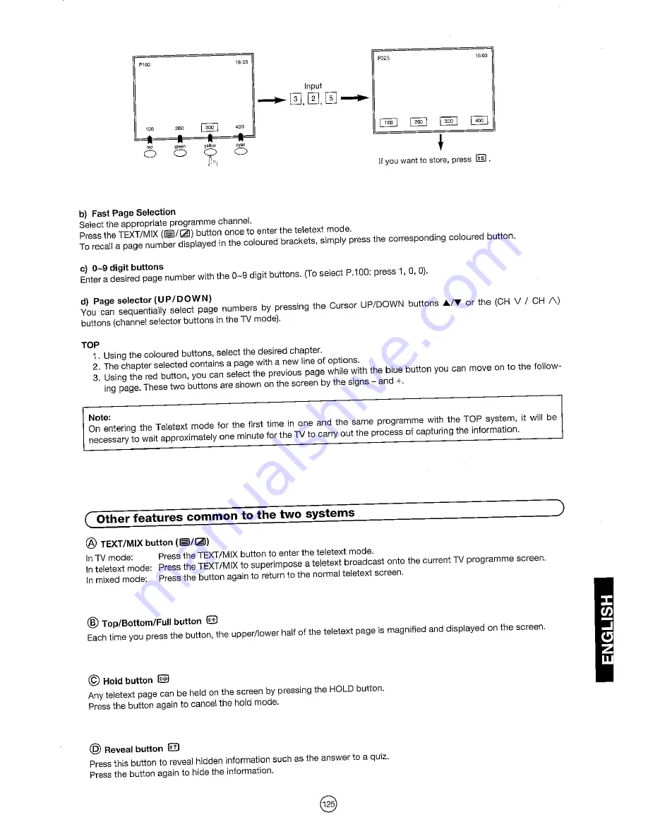 Sharp 54DS-02S Operation Manual Download Page 127