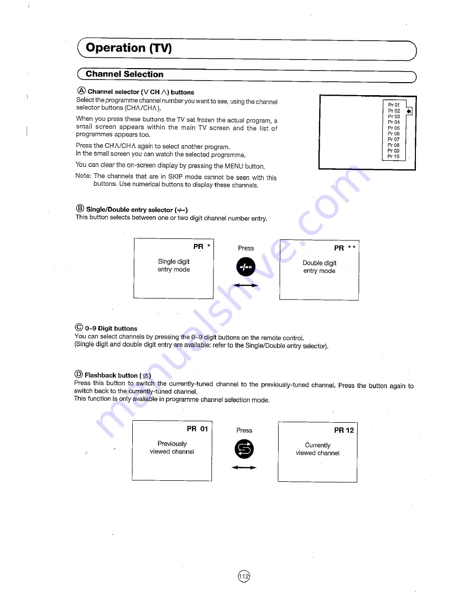 Sharp 54DS-03S Operation Manual Download Page 10