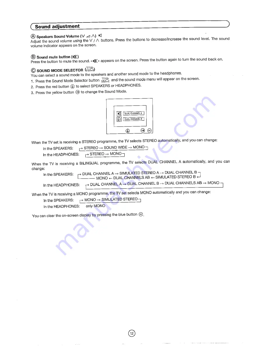 Sharp 63CS-03S Operation Manual Download Page 11