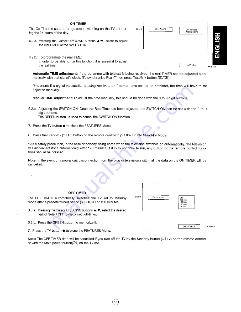 Sharp 70ES-03SN Operation Manual Download Page 17