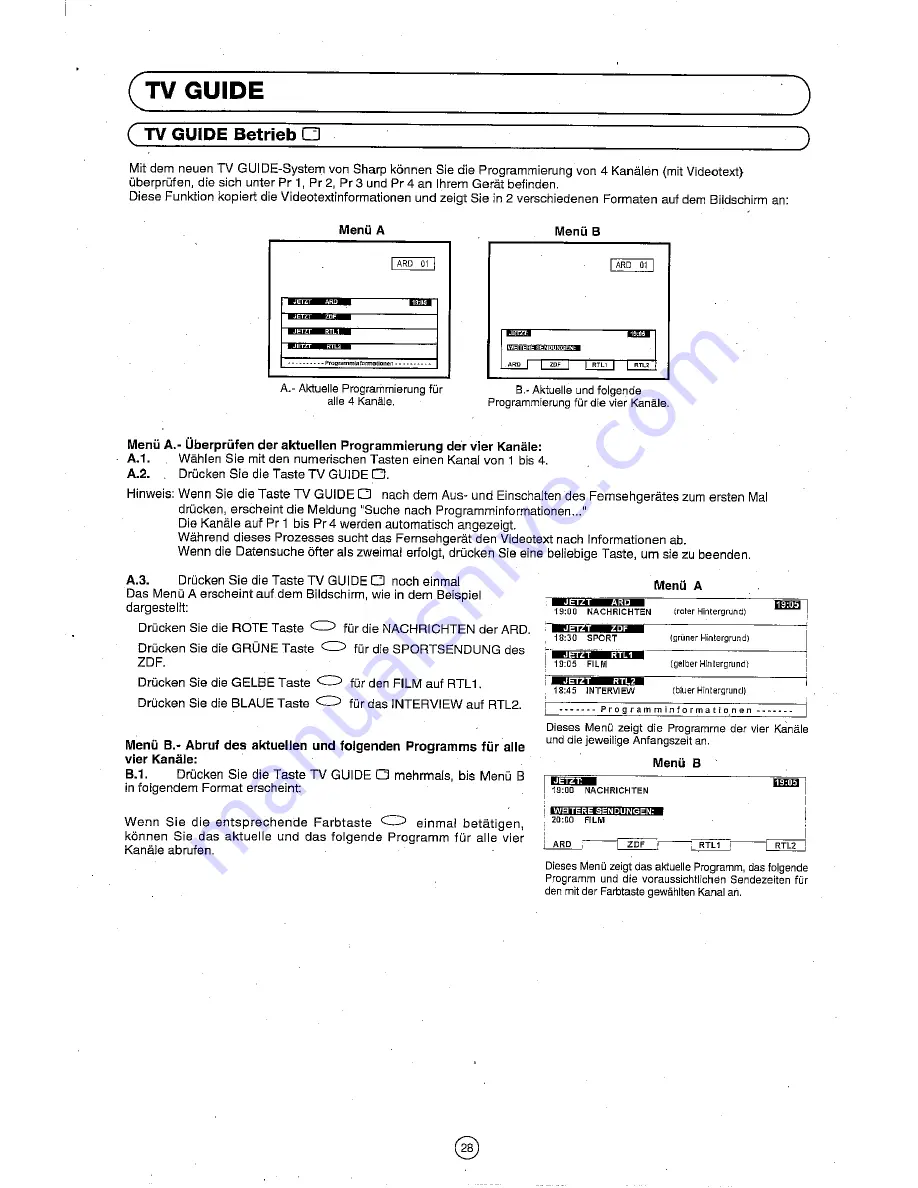 Sharp 72FF-57E Operation Manual Download Page 29