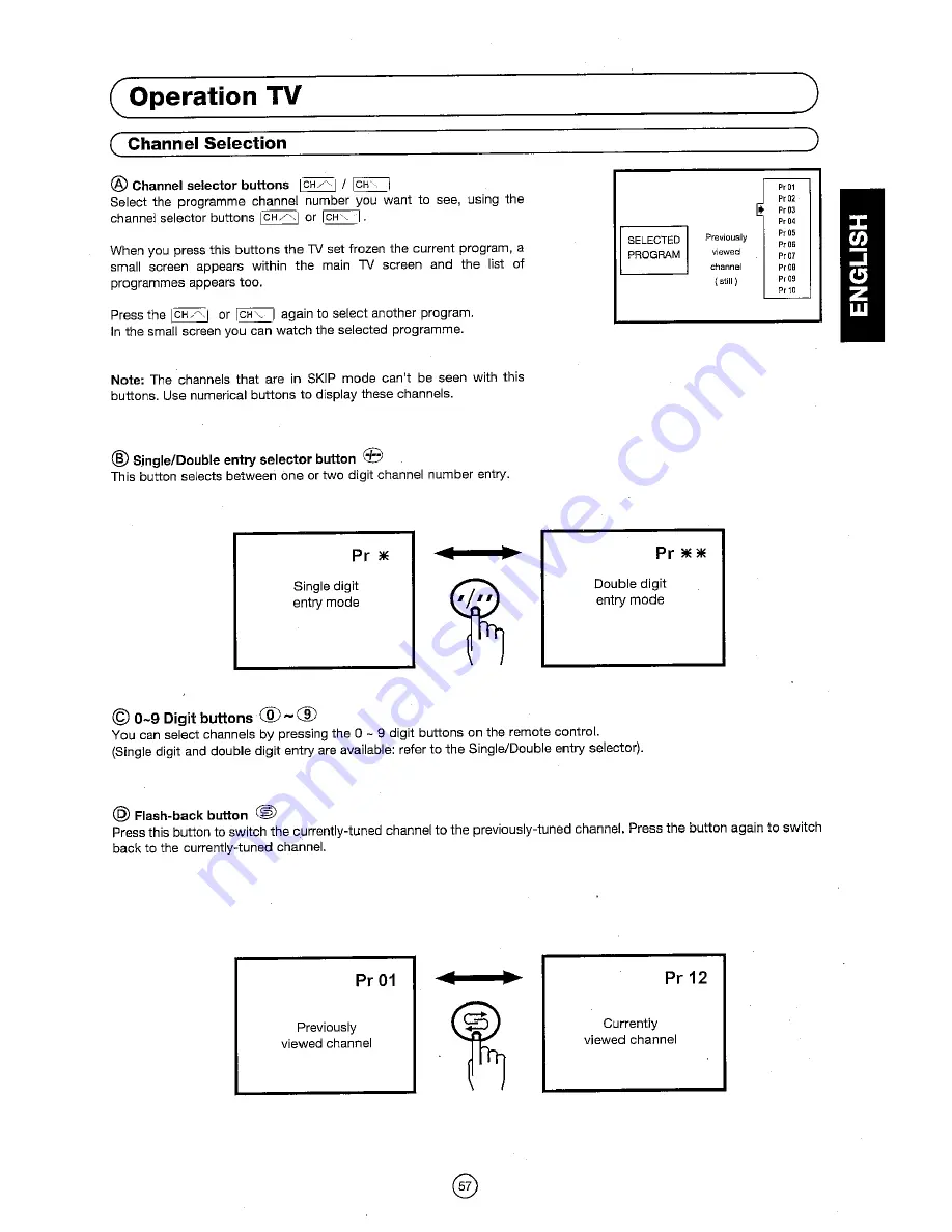 Sharp 72FF-57E Operation Manual Download Page 58