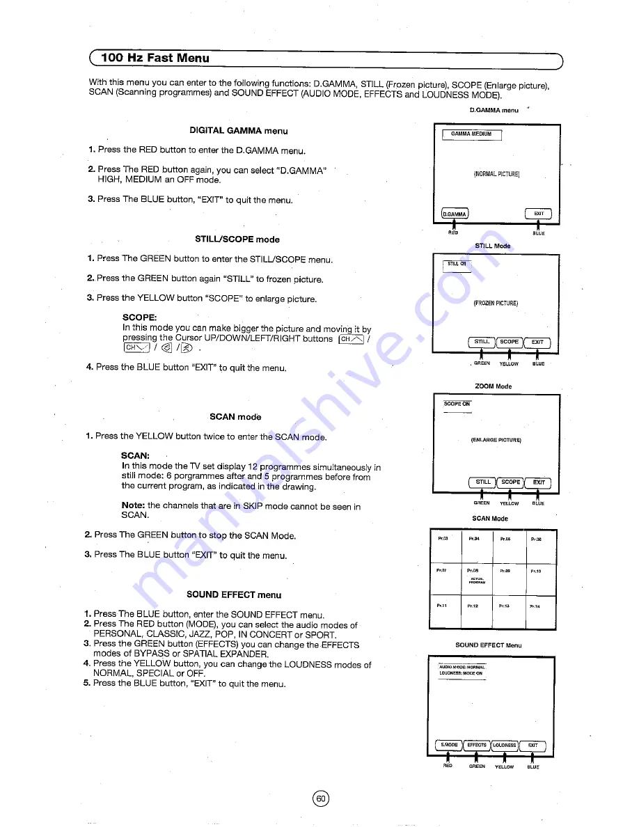 Sharp 72FF-57E Operation Manual Download Page 61