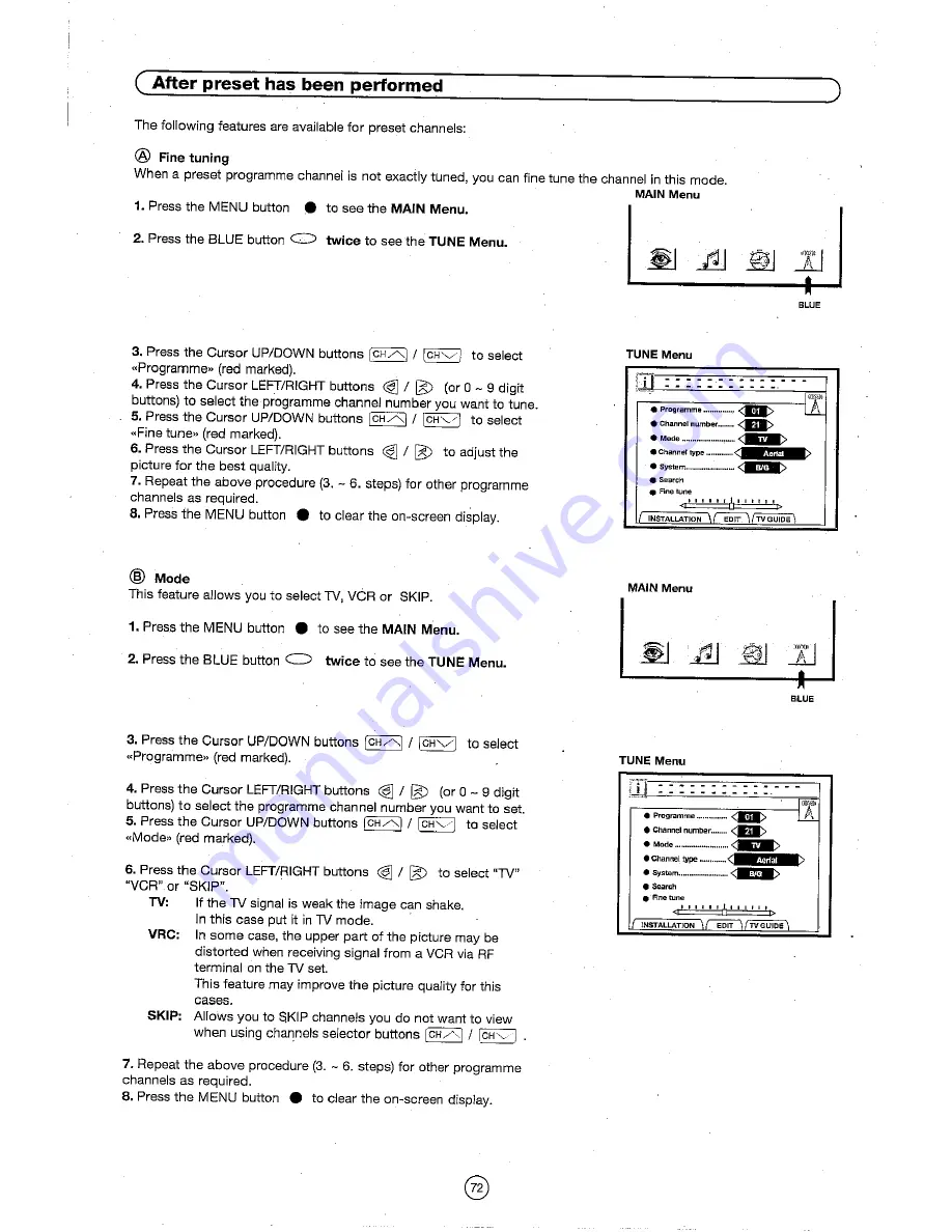 Sharp 72FF-57E Operation Manual Download Page 73