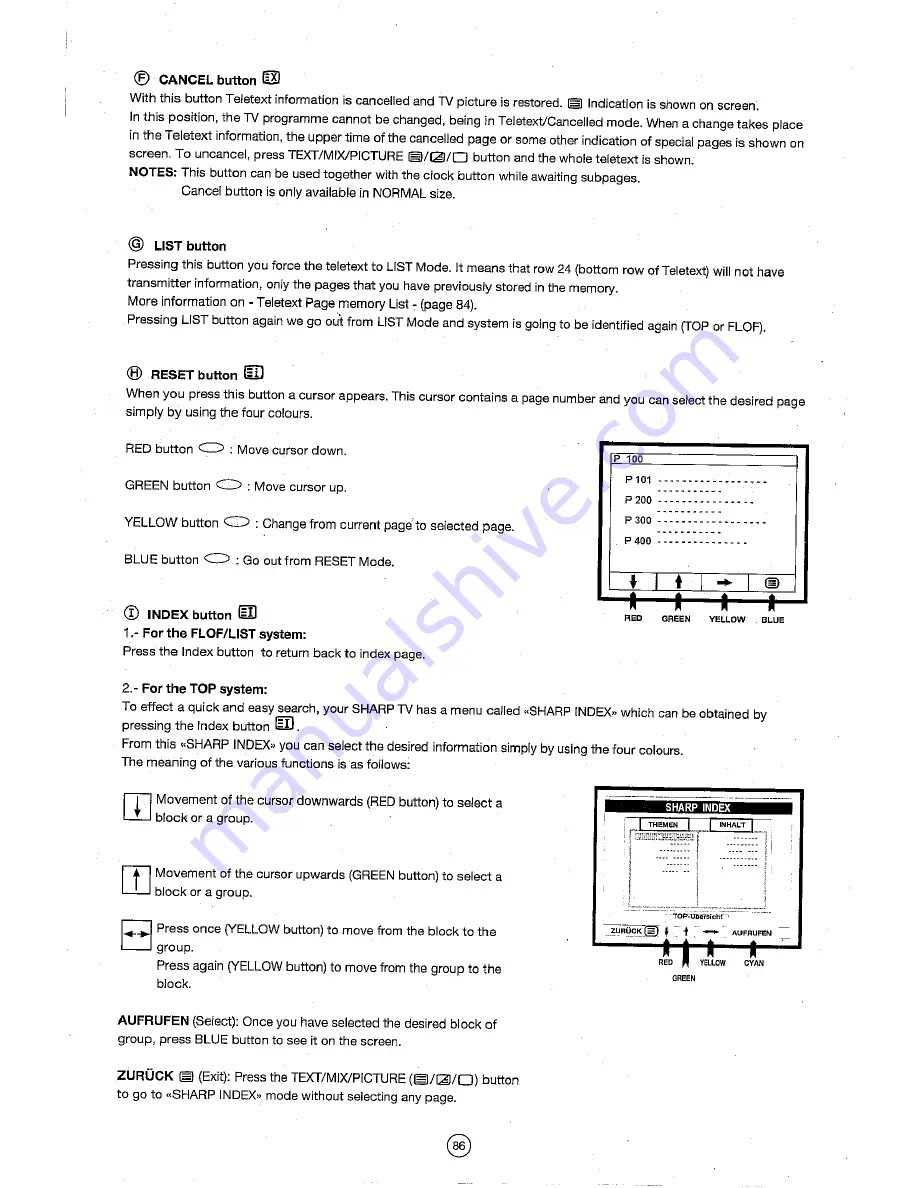 Sharp 72FF-57E Operation Manual Download Page 87