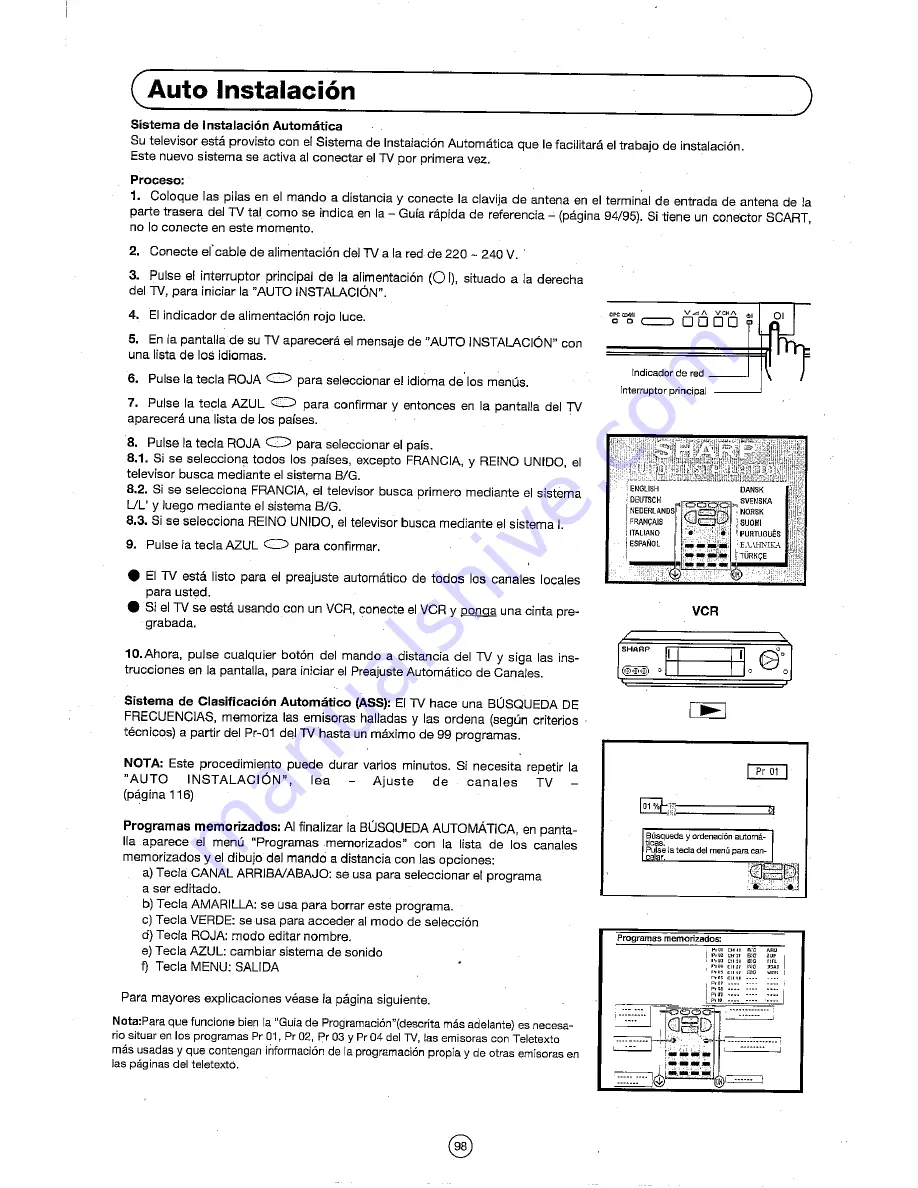 Sharp 72FF-57E Скачать руководство пользователя страница 99