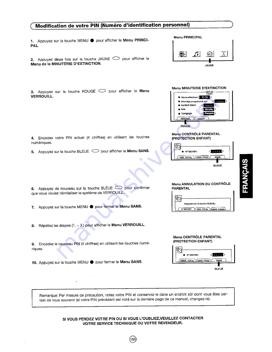 Sharp 72FF-57E Operation Manual Download Page 164