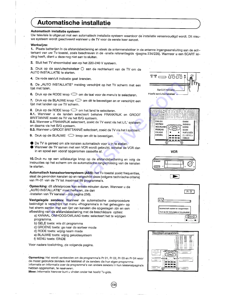 Sharp 72FF-57E Operation Manual Download Page 239