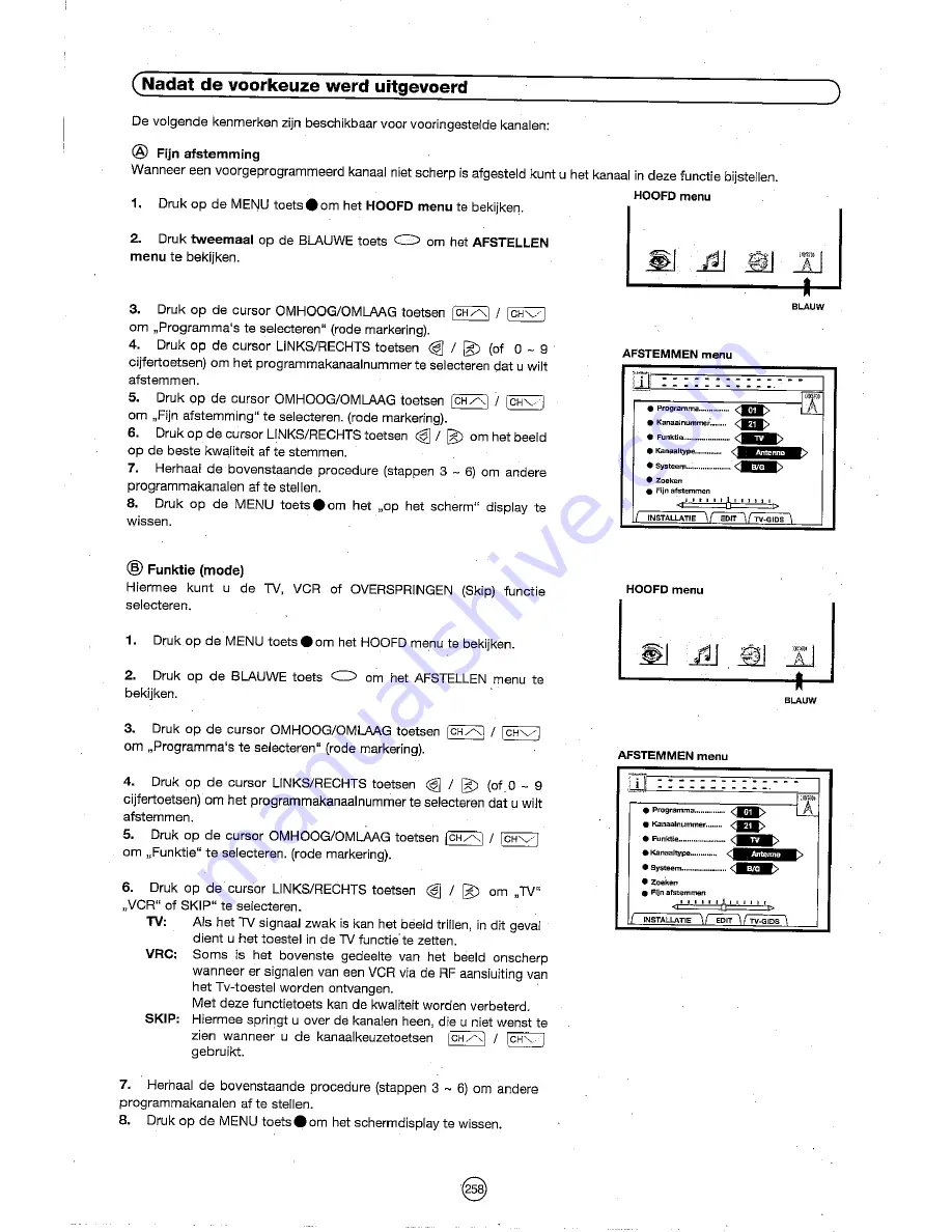 Sharp 72FF-57E Operation Manual Download Page 259