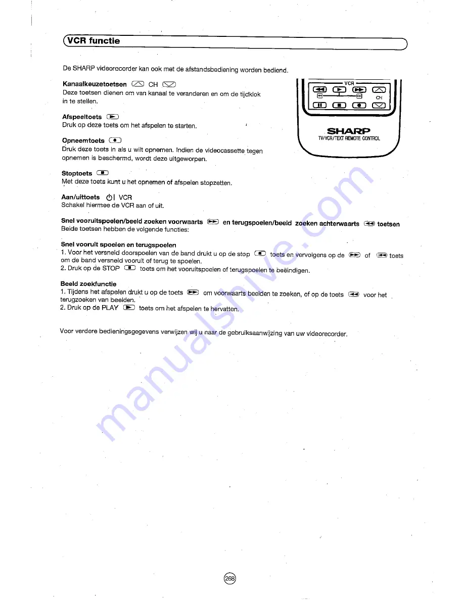 Sharp 72FF-57E Operation Manual Download Page 269