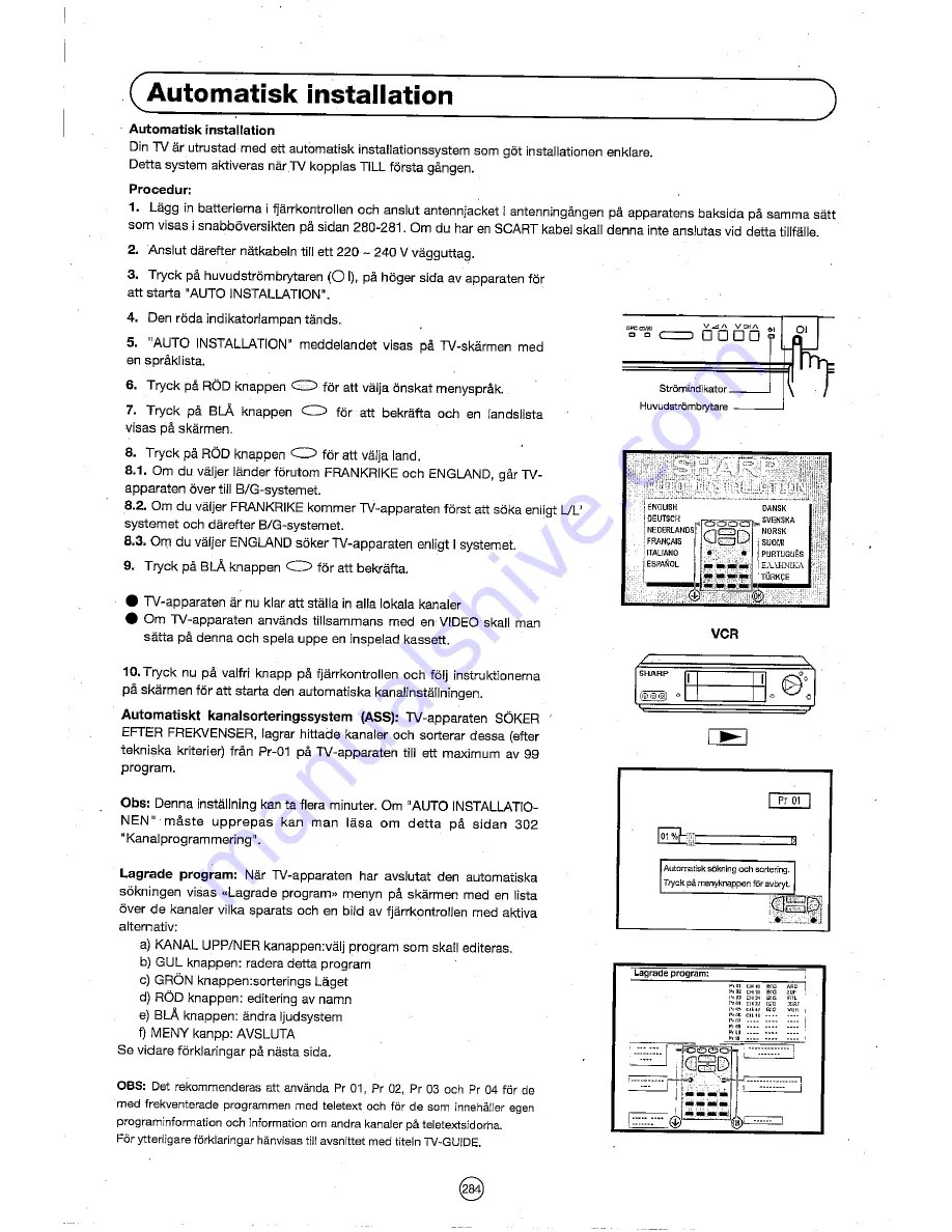 Sharp 72FF-57E Operation Manual Download Page 285