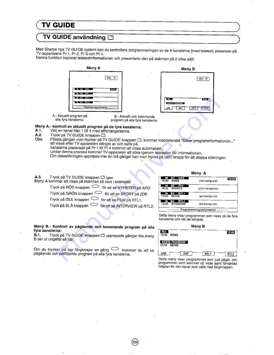 Sharp 72FF-57E Operation Manual Download Page 307