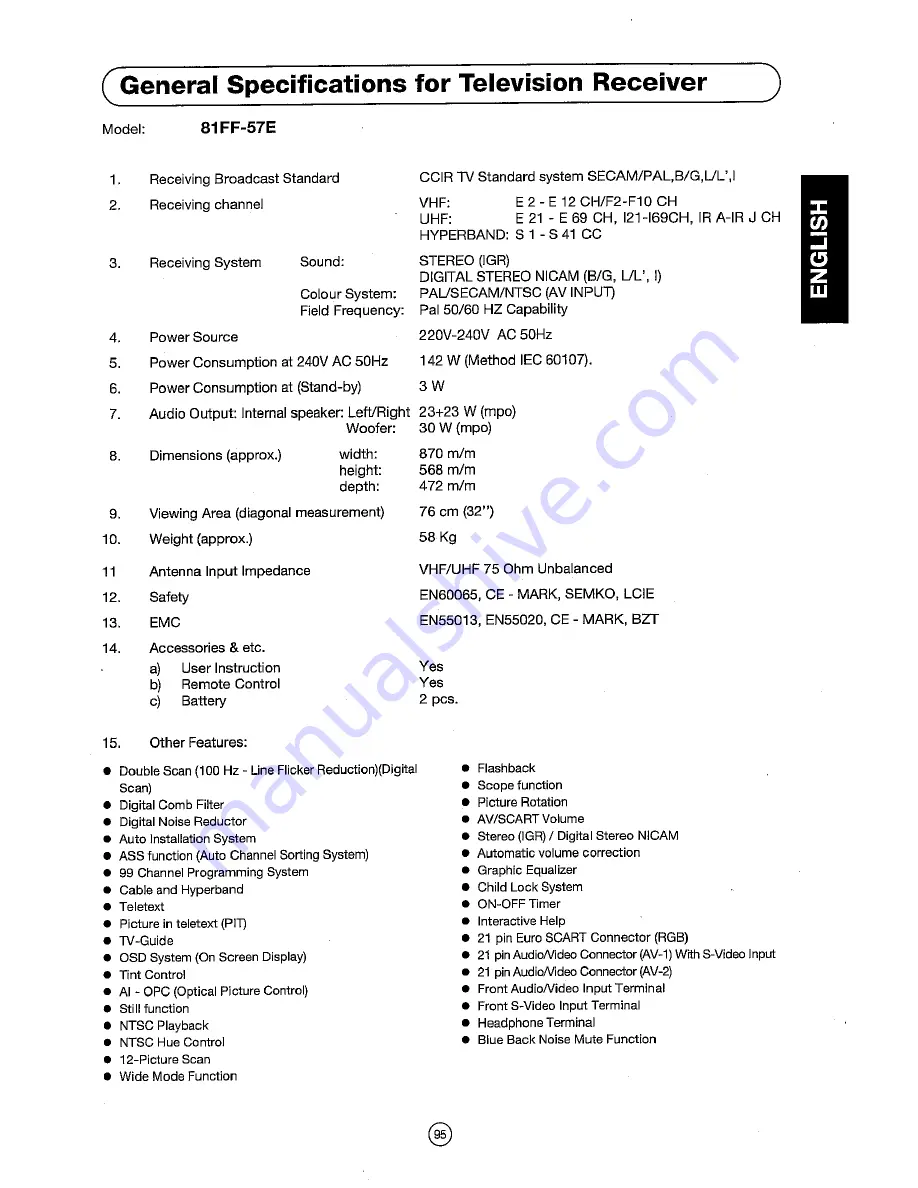 Sharp 81FF-57E Operation Manual Download Page 48