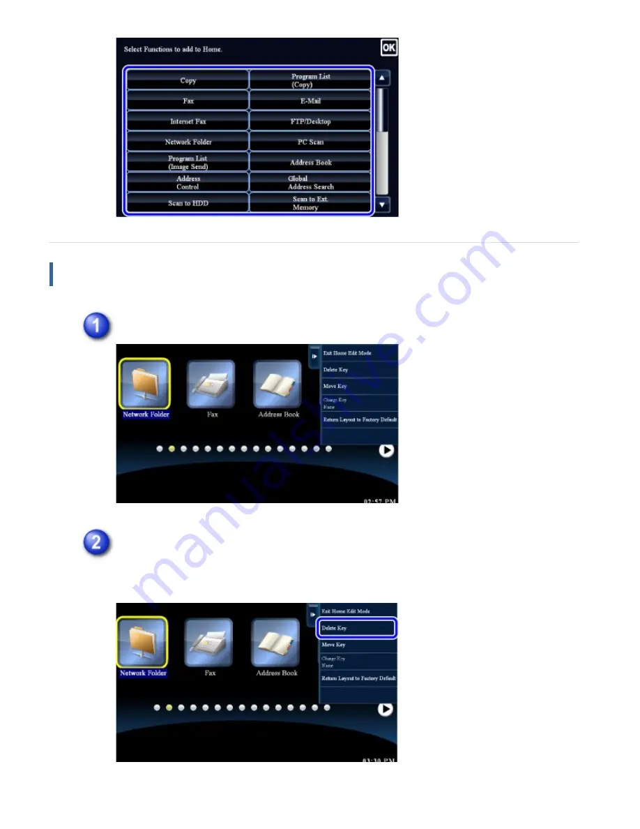 Sharp Advanced MXM365N User Manual Download Page 57