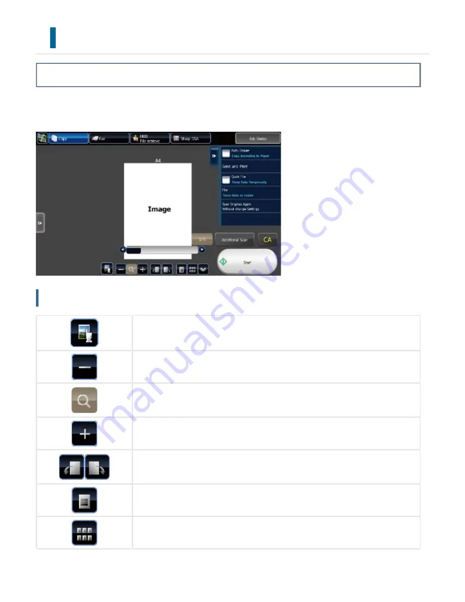 Sharp Advanced MXM365N User Manual Download Page 62