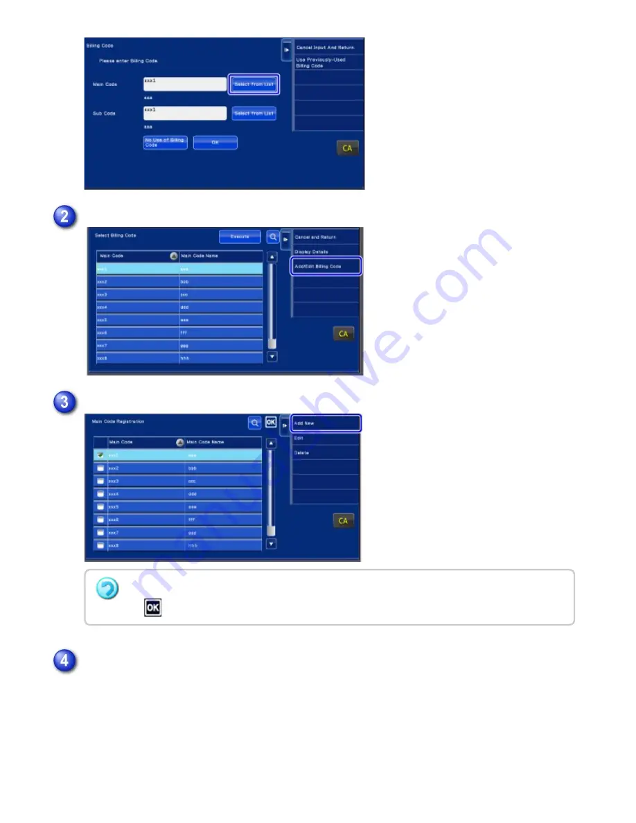 Sharp Advanced MXM365N User Manual Download Page 169